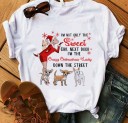Dames T-shirt met Chihuahua print 7