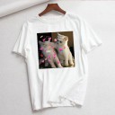 Dames T-shirt met dierenprint B332 6