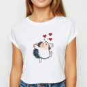 Dames T-shirt met dierenprint B352 10