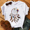 Dames T-shirt met dromenvanger 1