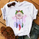 Dames T-shirt met dromenvanger 8