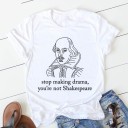 Dames T-shirt met grappige print B136 9