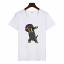 Dames T-shirt met hond 19