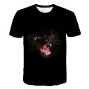 Dames T-shirt met kattenprint 18