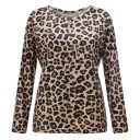 Dames T-shirt met lange mouwen en camouflageprint 8