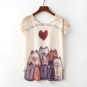 Dames T-shirt met opdruk A72 1