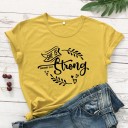 Dames T-shirt met opdruk B297 16