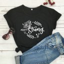 Dames T-shirt met opdruk B297 6