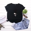 Dames T-shirt met opdruk B355 1
