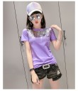 Dames T-shirt met pailletten B130 8
