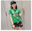 Dames T-shirt met pailletten B130 13
