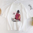 Dames T-shirt met print van vrouwen A1236 8
