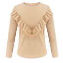Dames T-shirt met ruches 8
