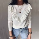 Dames T-shirt met ruches 3
