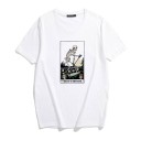 Dames T-shirt met skeletprint 4