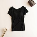 Dames T-shirt met verstevigde borst 7