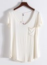 Dames T-shirt met zakje 8
