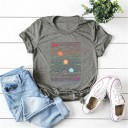 Dames T-shirt met zonsondergangmotief 4