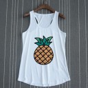 Dames tanktop met fruitprint 8