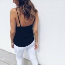 Dames tanktop met hoge halslijn 1