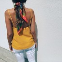 Dames tanktop met hoge halslijn 2