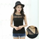 Dames tanktop met kant B283 3