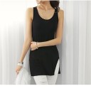 Dames tanktop met lange split 7