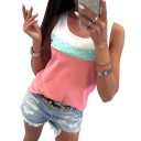 Dames tanktop met parels 3