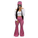 Dames top, broek en hoofdband 6
