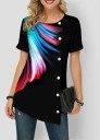 Dames top met knoopjes B91 5
