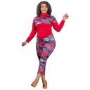 Dames top met lange mouwen en broek B1051 3