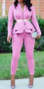 Dames top met lange mouwen en broek B998 7