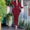 Dames top met lange mouwen en broek B998 9