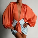 Dames top met lange mouwen en rok 6