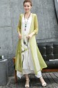 Dames tweedelige zomerjurk 7