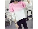 Dames tweekleurige sweatshirt J1035 17