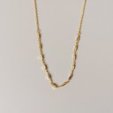 Dames vergulde ketting G456 4