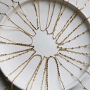 Dames vergulde ketting G456 1