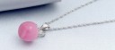Dames verzilverde hanger Apple J1219 6