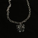 Dames vlinder ketting D393 3