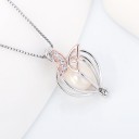 Dames vlinder ketting D518 4