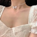 Dames vlinder ketting D57 7