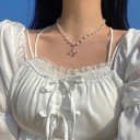 Dames vlinder ketting D57 9