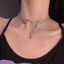 Dames vlinder ketting D57 10