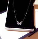 Dames vlinder ketting G471 2