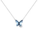 Dames vlinder ketting G495 3
