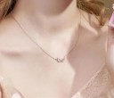 Dames vlinder ketting G573 3