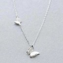 Dames vlinder ketting G637 1