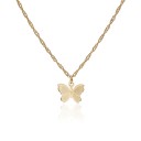 Dames vlinder ketting G713 1
