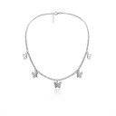 Dames vlinder ketting G714 3